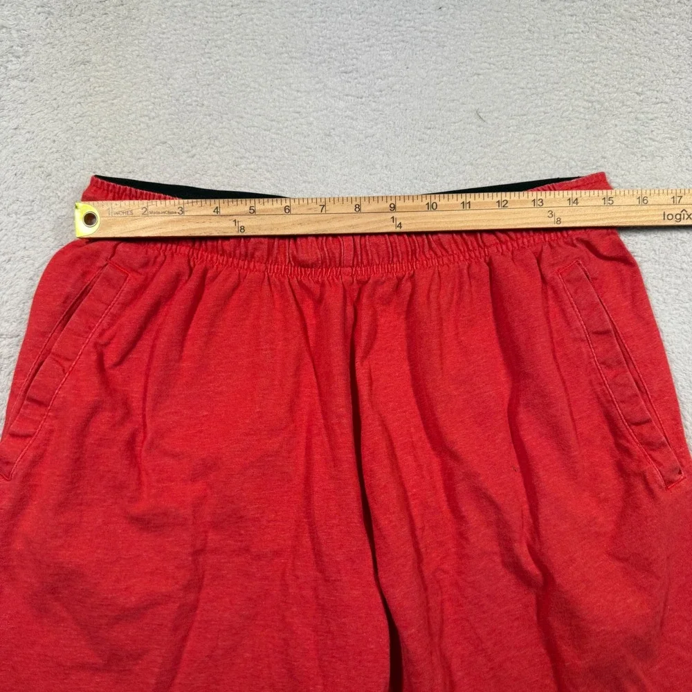 Nike Dri-FIT Jersey Athletic Shorts Running‎ Training Gym Activewear Red Large